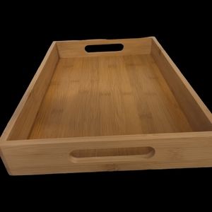 NEW wooden serving tray